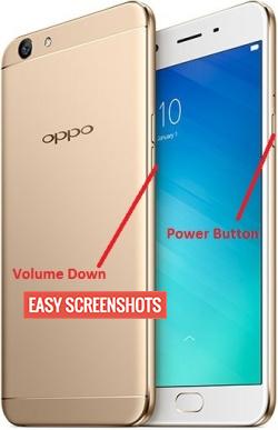 How to Take Screenshot on Oppo F1S