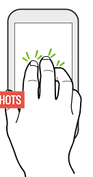 3 Finger Drag to take Screenshot On Oppo F1S
