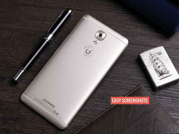 How to screenshot on Gionee A1