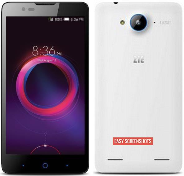 how to take screenshot in ZTE V5 Lux
