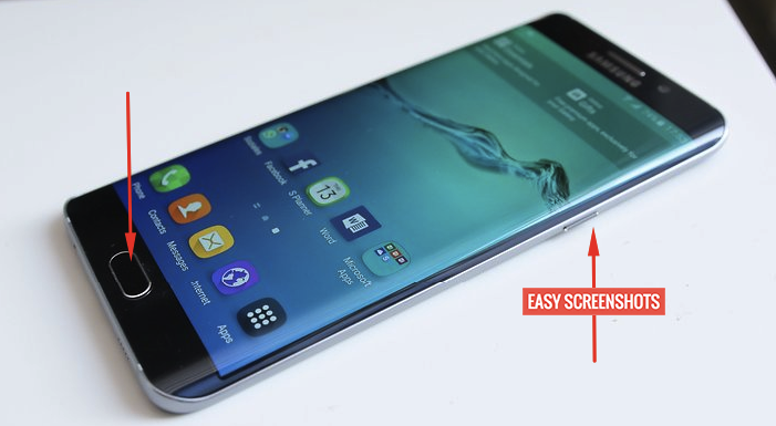 galaxy s6 edge screenshot capture guide